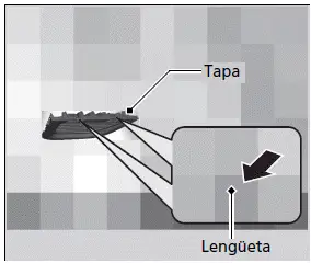 Si no puede desbloquear la tapa del depósito de combustible 