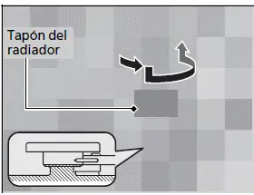 Operaciones de servicio bajo el cofre